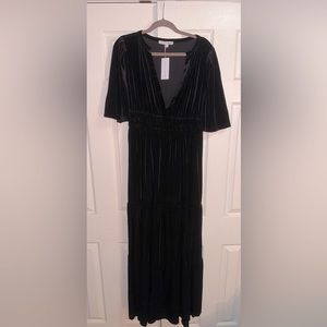 Baltic Born Artemis Velvet Maxi Dress 1X